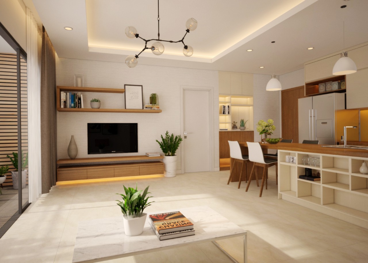 Hướng dẫn thiết kế nội thất phòng khách hiện đại cho biệt thự